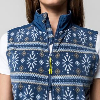 Manor Sport TOP-OKLA AOP Gilet di pile senza cappuccio 