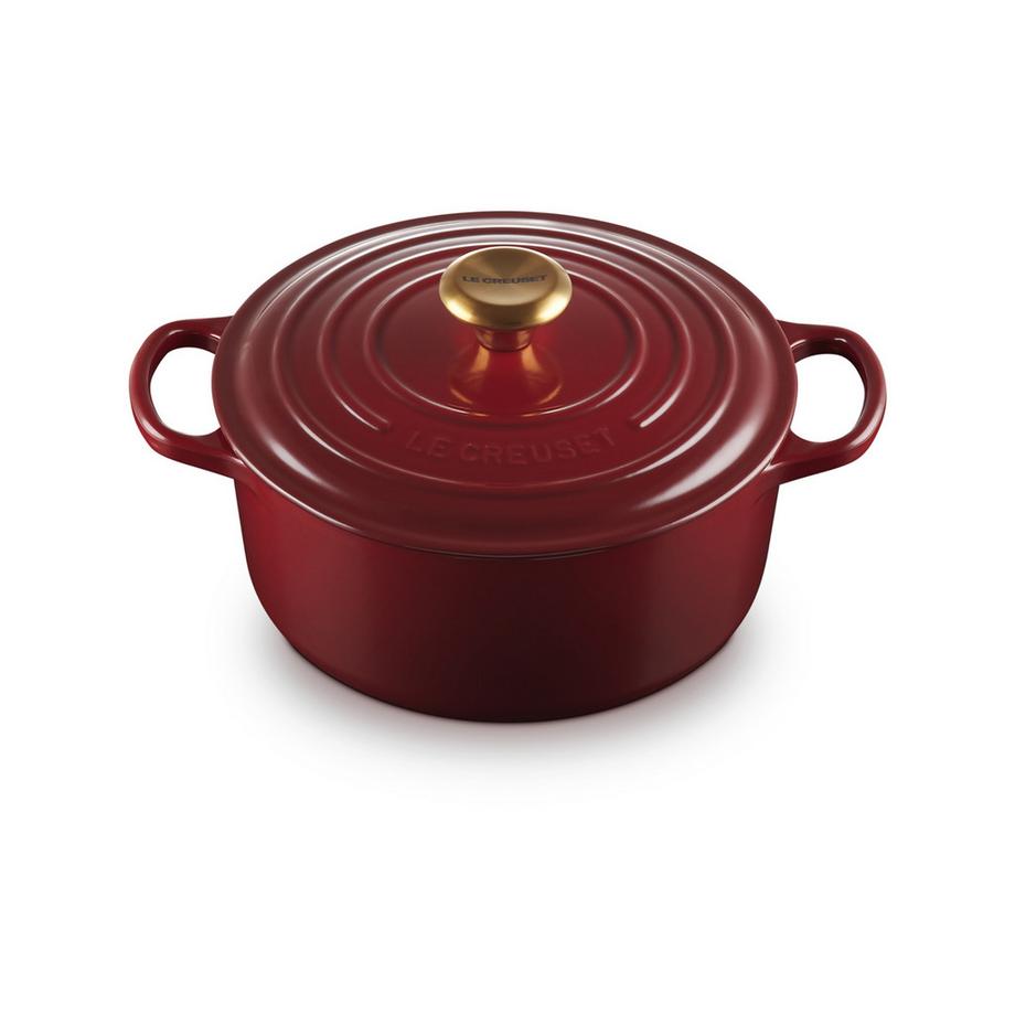LE CREUSET Batterie de cuisine Signature/Tradition, Garnet 