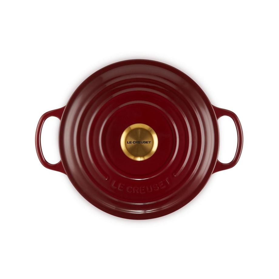 LE CREUSET Batterie de cuisine Signature/Tradition, Garnet 