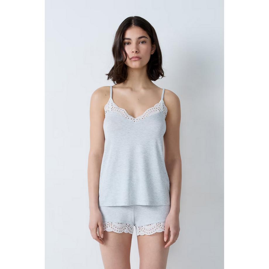 Etam Spitzenbesatz Caraco  