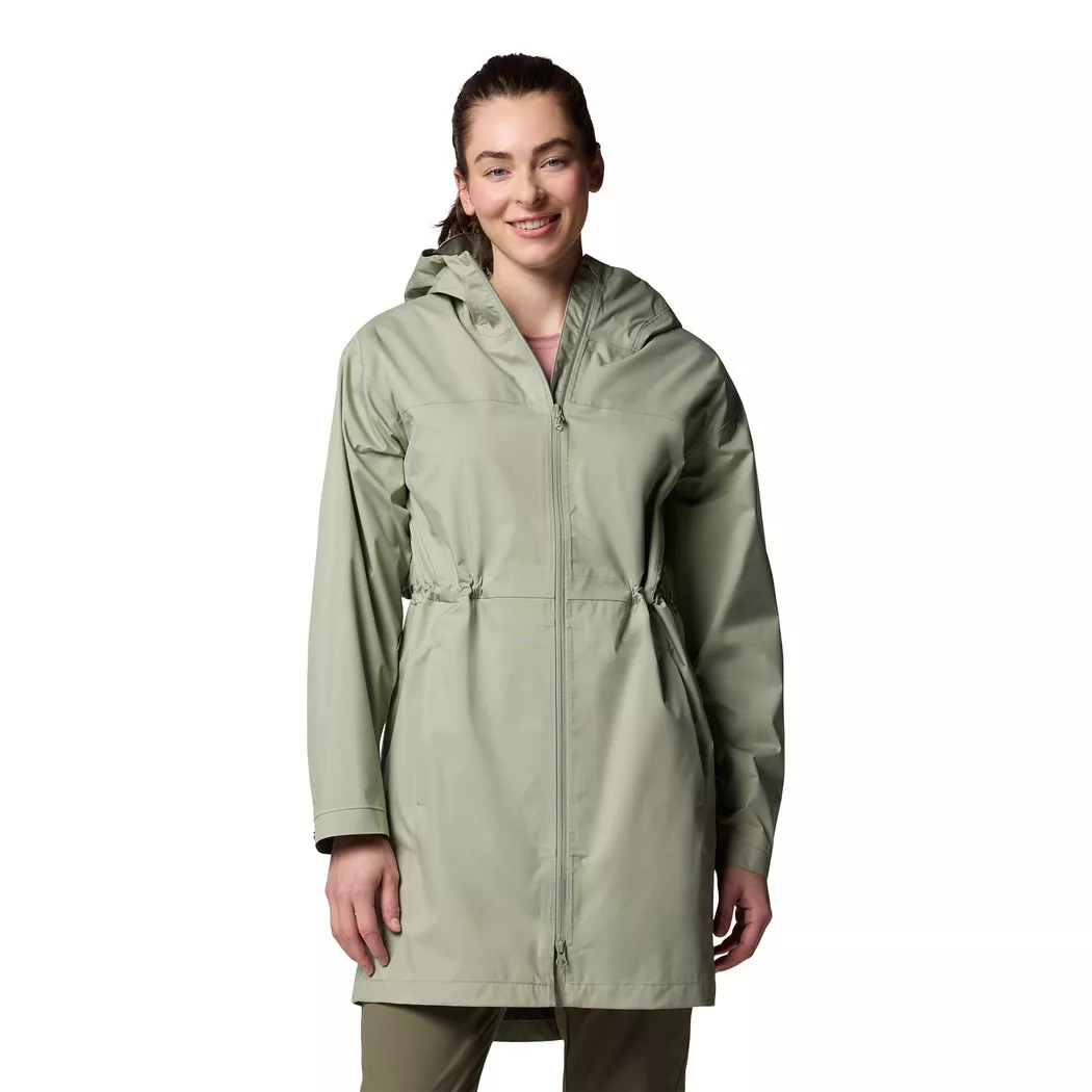 Columbia - Regenjacke mit Kapuze, für Damen, Hellgrün, Größe M