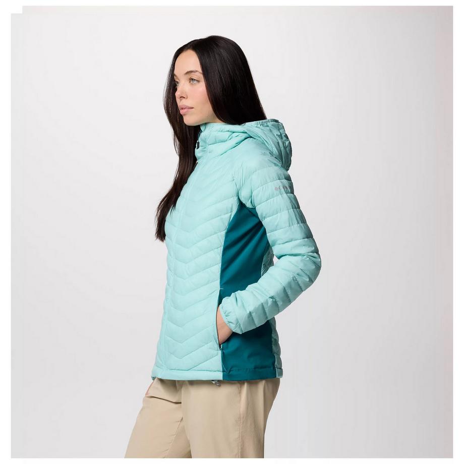 Columbia Powder Pass™ II Hybrid Hooded Jacket Jacke, Wattiert mit Kapuze 