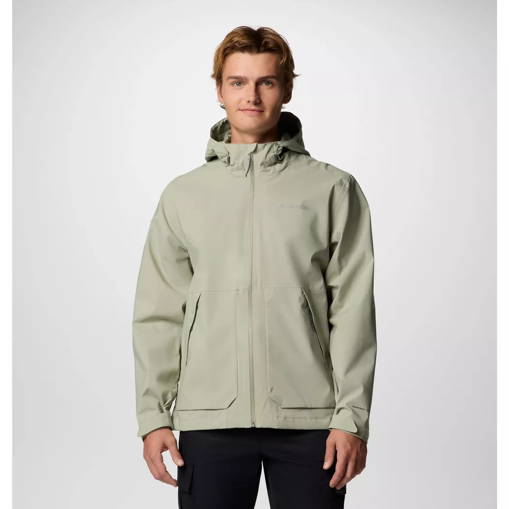 Columbia - Trekkingjacke mit Kapuze, für Herren, Hellgrün, Größe S