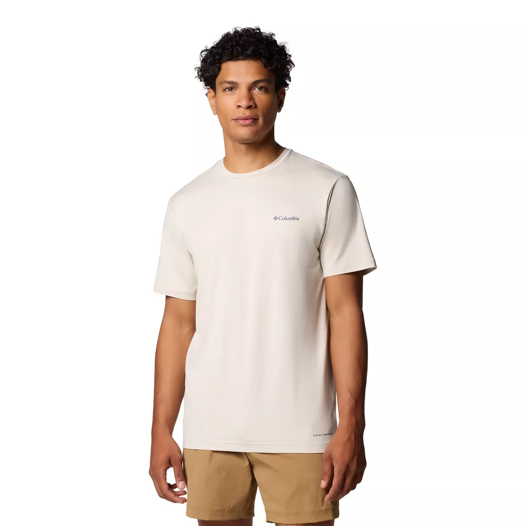 Columbia - T-Shirt, für Herren, Grau, Größe M