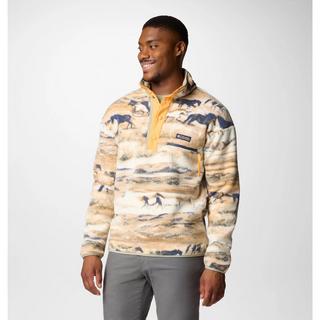 Columbia Helvetia™ II Printed Half Snap Fleece Fleecepullover, Half-Zip 