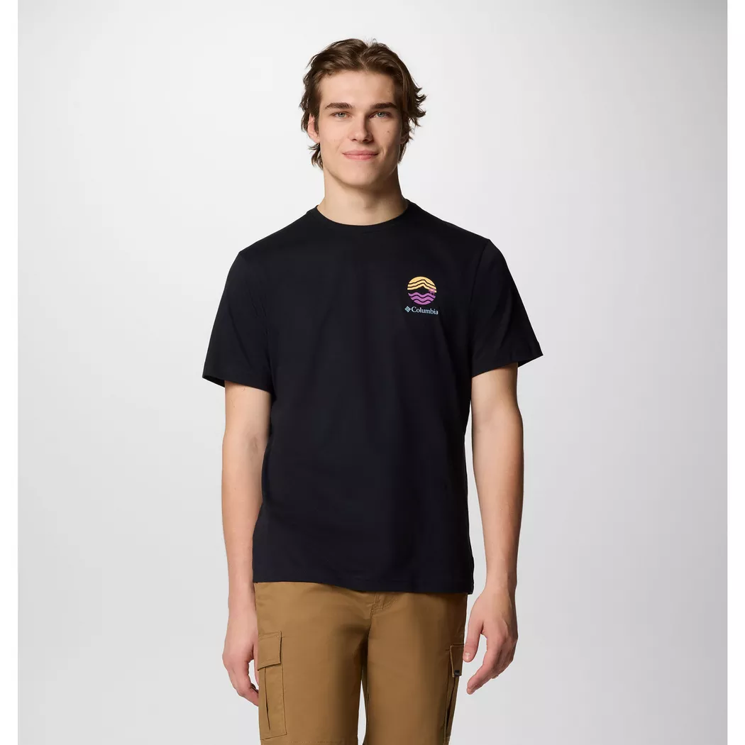 Columbia - T-Shirt, für Herren, Black, Größe M 2