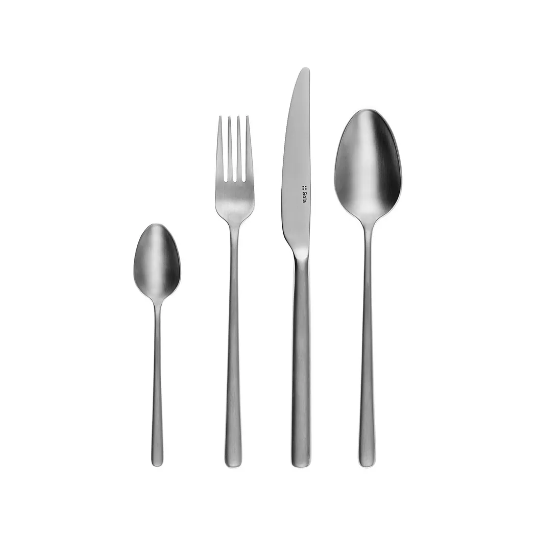 Sola - Besteck-Set, 16-teilig, Set, Chrom 2