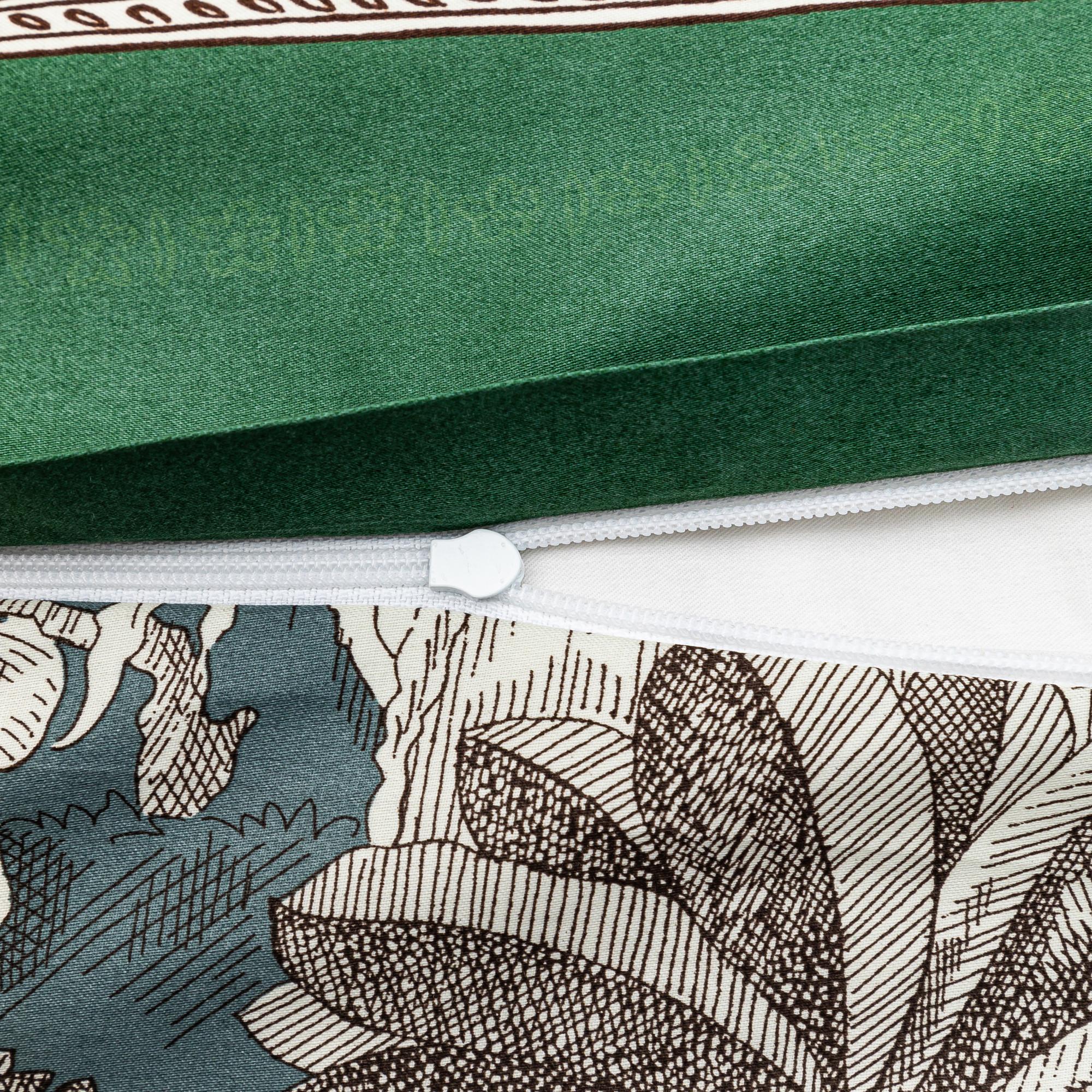 bassetti Boboli Blumenmuster Kissenbezug  