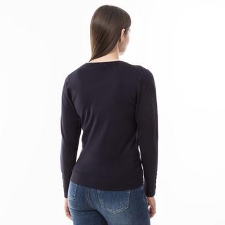 Manor Woman Pullover Girocollo Maniche Lunghe  