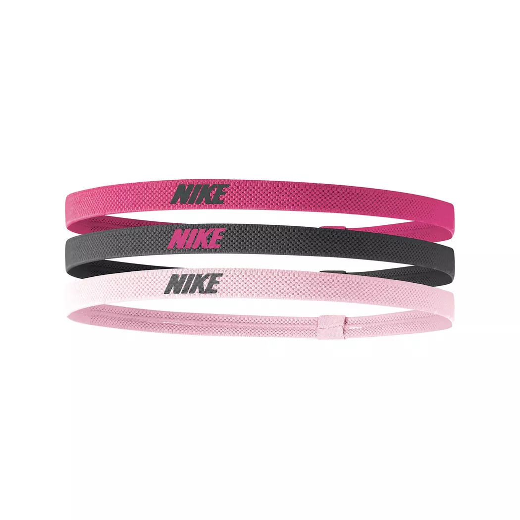 Nike - Haarband,  Elastic Headbands 2.0 3 Pk, One Size, Pink