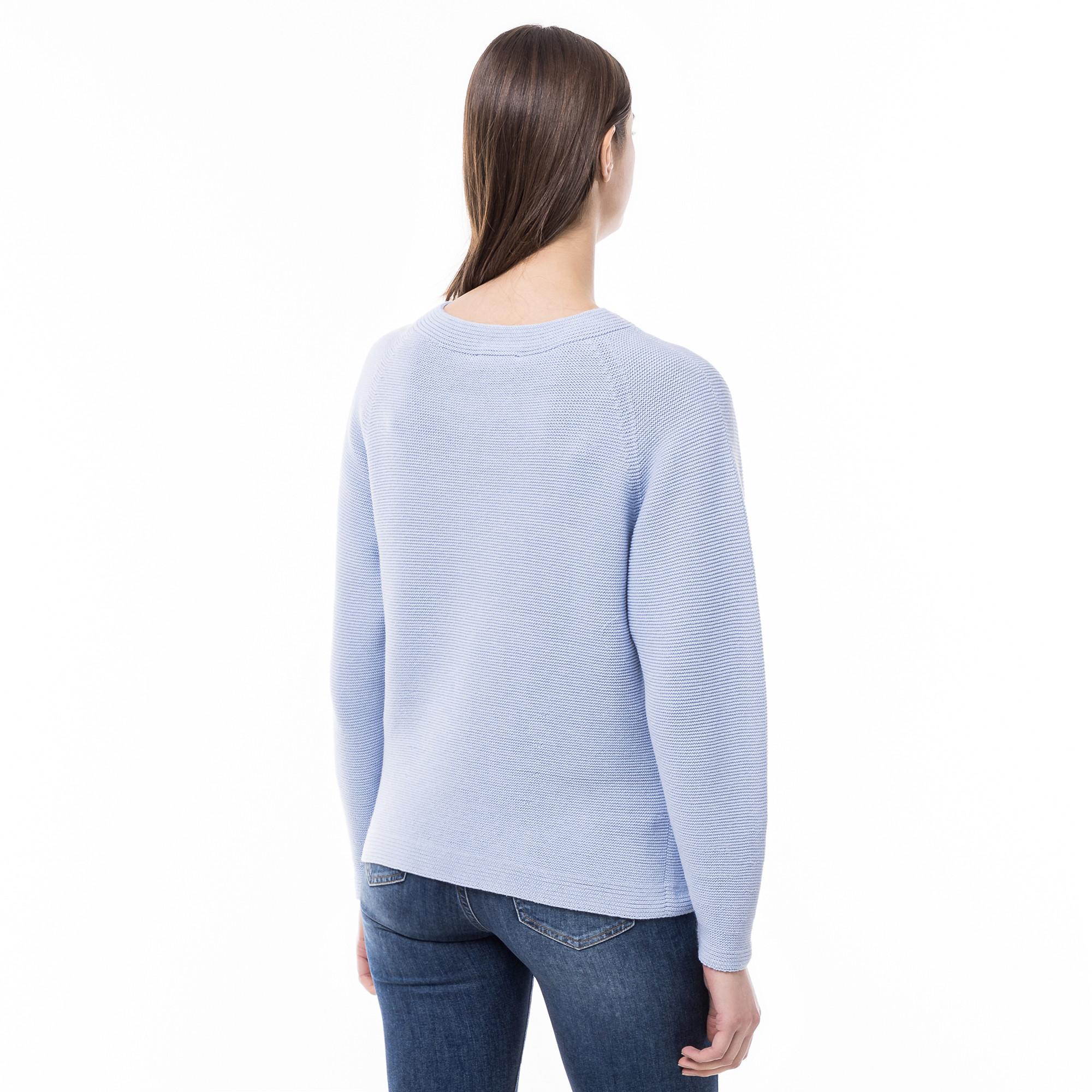 Manor Woman Pull Col Rond Manches Longues  