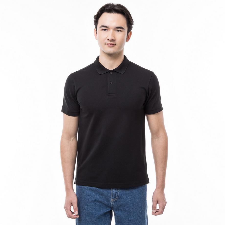 Manor Man Polo Body Fit Kurzarm  