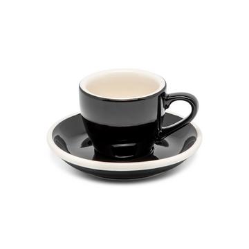 Tasse à expresso avec soucoupe