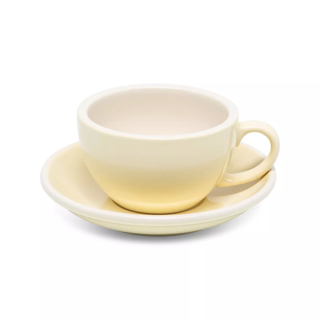 Manor - Kaffeetasse mit Untertasse, 200 ml, Gelb