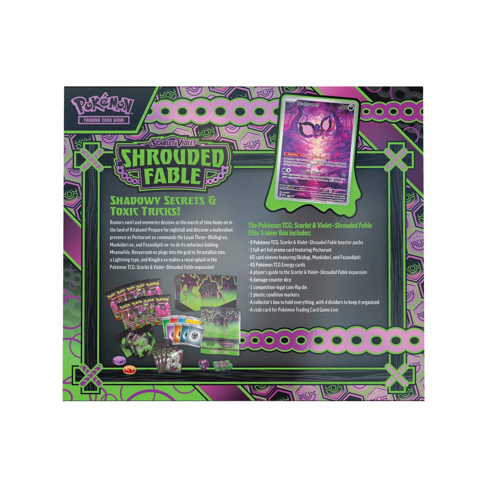 Pokémon  SV06.5 Shrouded Fable Elite Trainer Box, englisch 