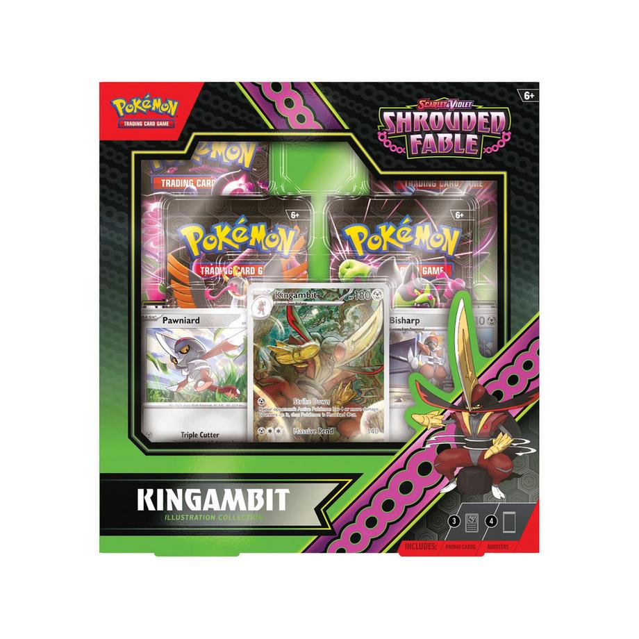 Pokemon  SV06.5 Shrouded Fable Illustration Collection Kingambit 