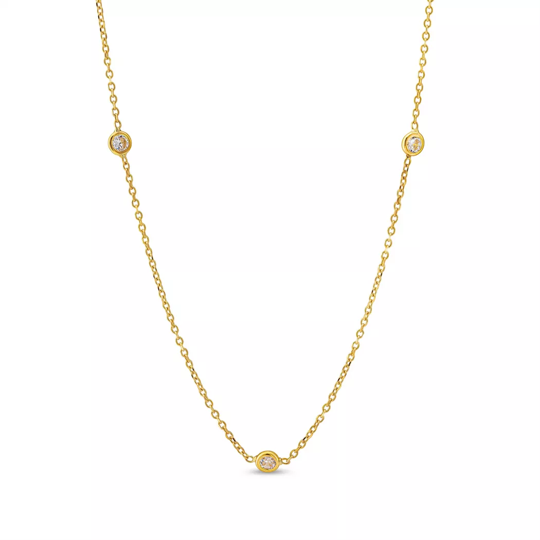 L' Atelier Gold 18 Karat by Manor - Halskette, 46cm, Gelbgold