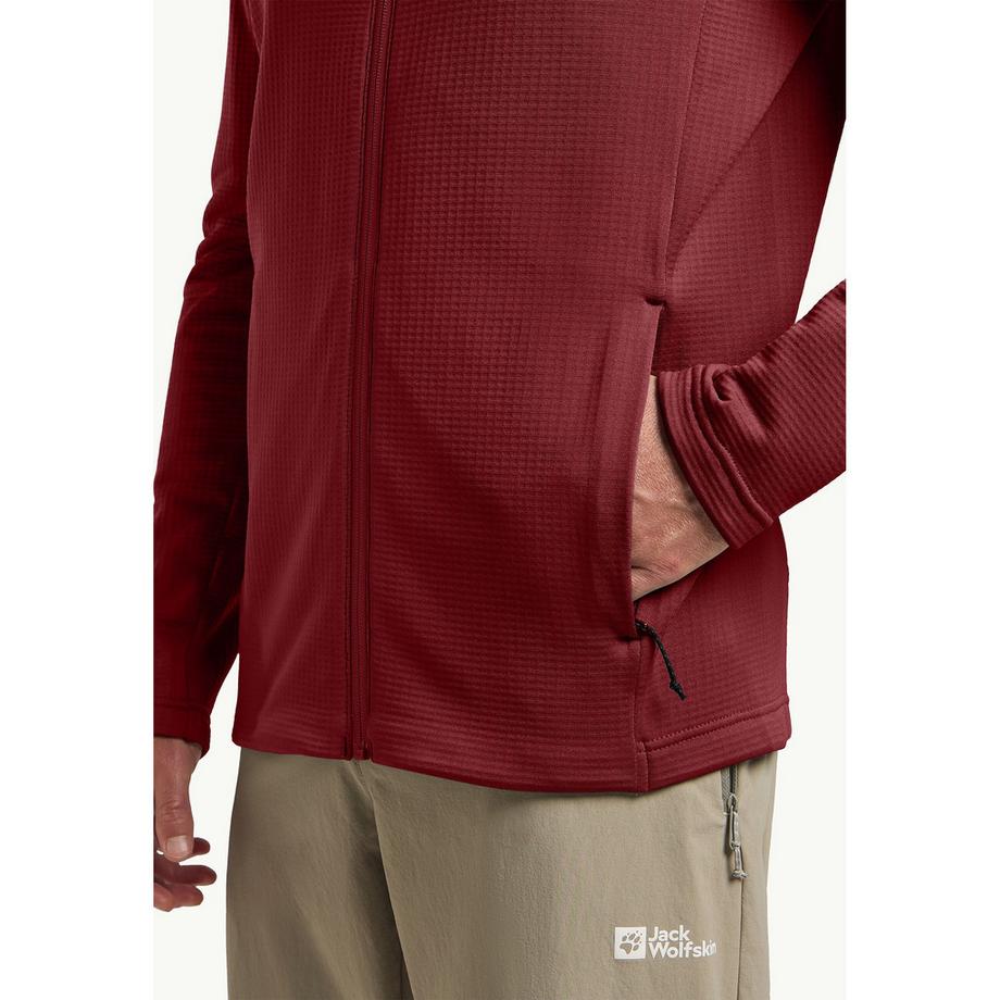 Jack Wolfskin Kolbenberg Fz M Fleecejacke mit Kapuze 