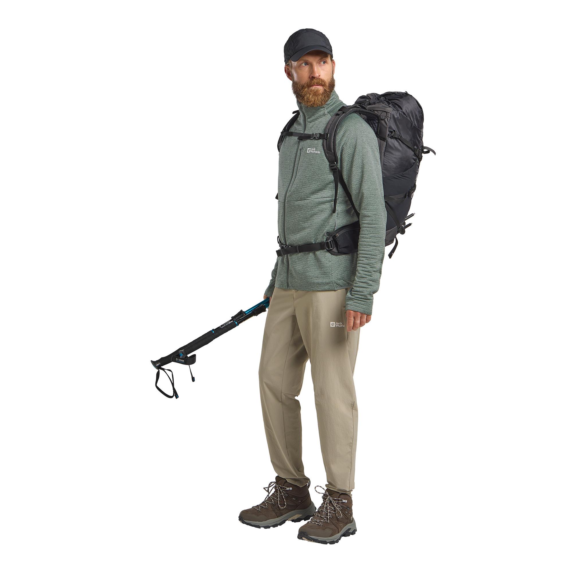 Jack Wolfskin Taiga Fz M Veste en polaire sans capuche 