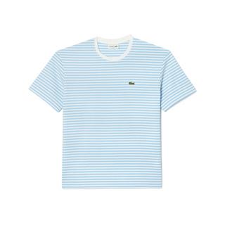 LACOSTE Gestreiftes Classic Fit Kurzarm T-Shirt  