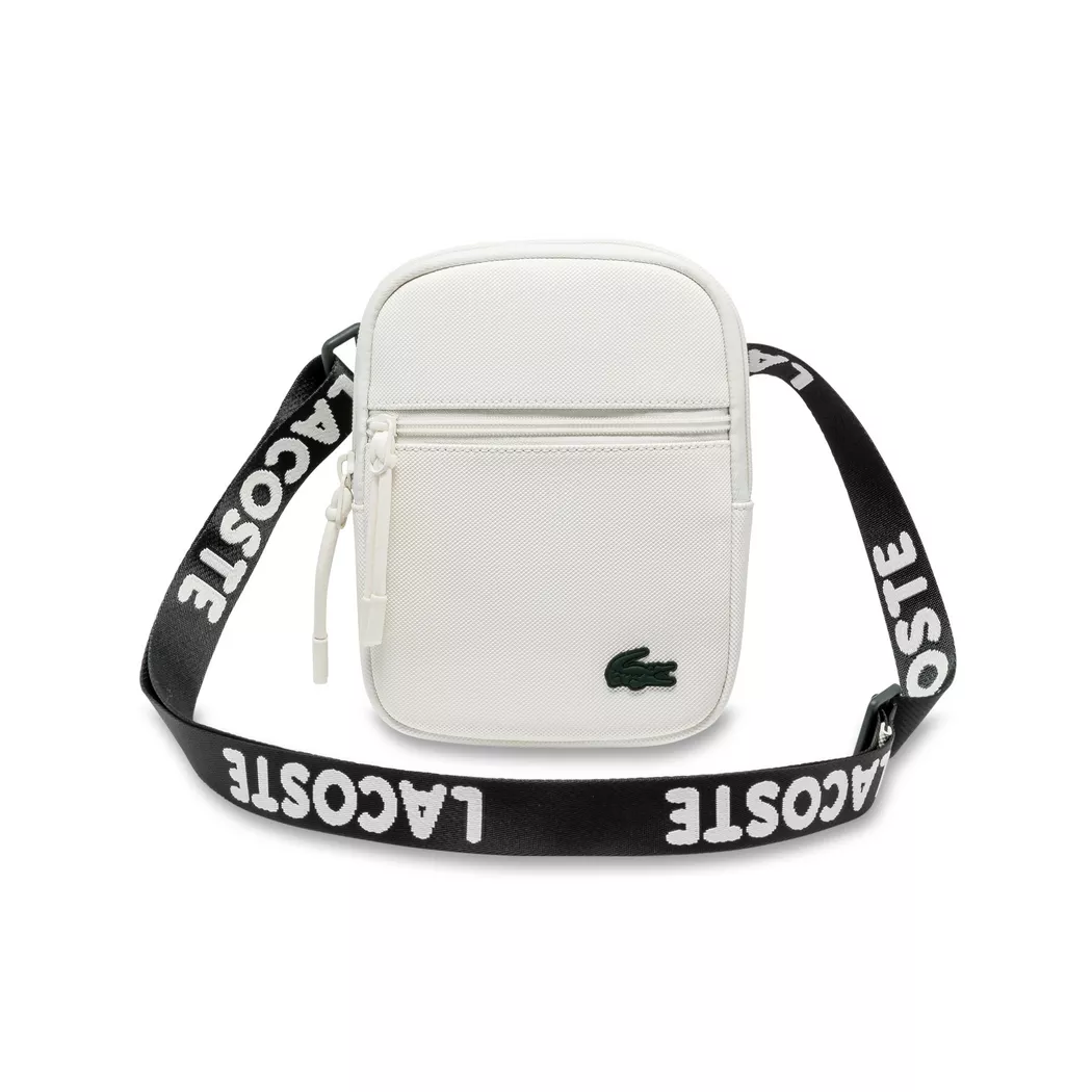 Lacoste - Crossbody Bag, für Herren, Weiss, Größe ONESIZE