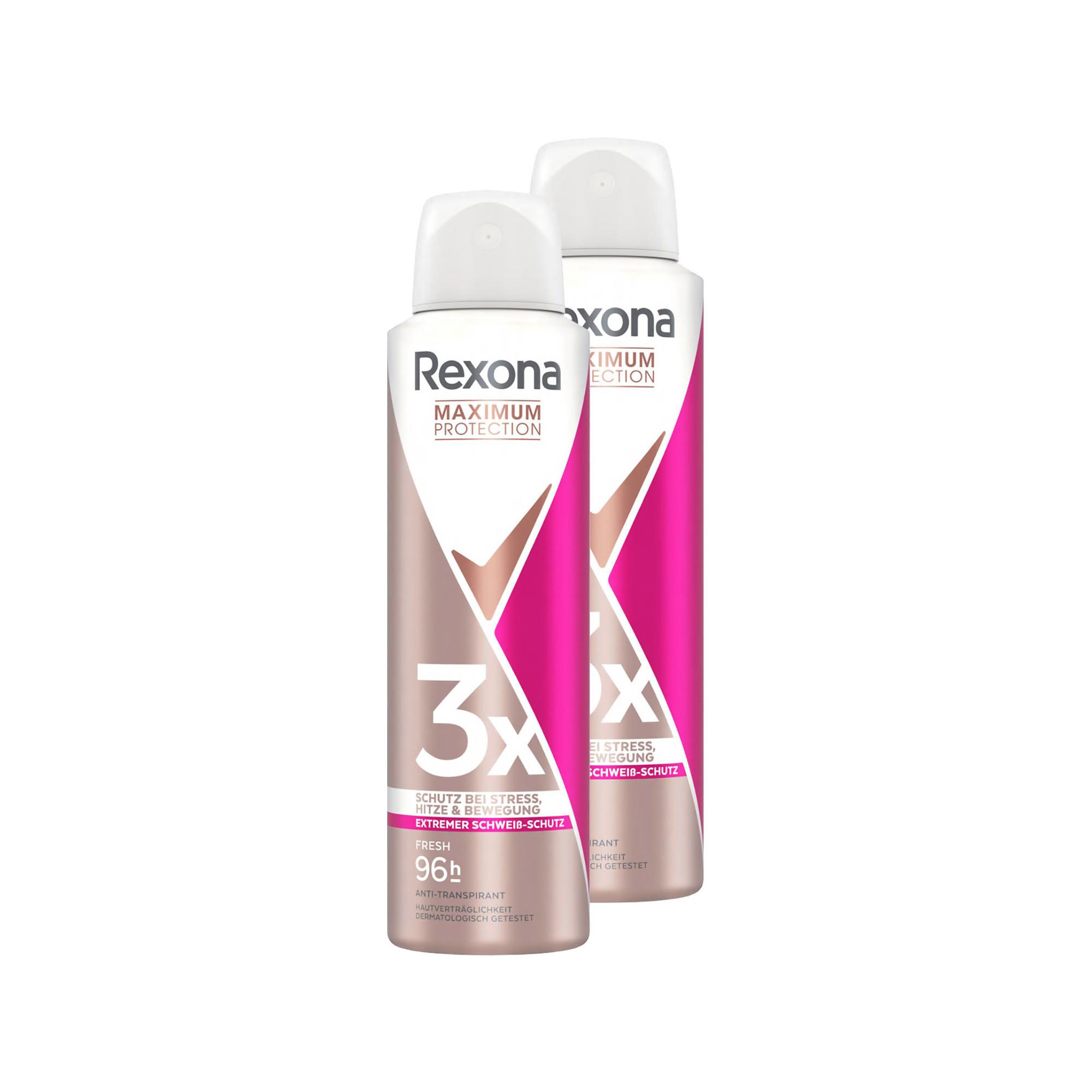 Rexona Maximum Protection Women Anti-Transpirant Fresh Deospray DUO 