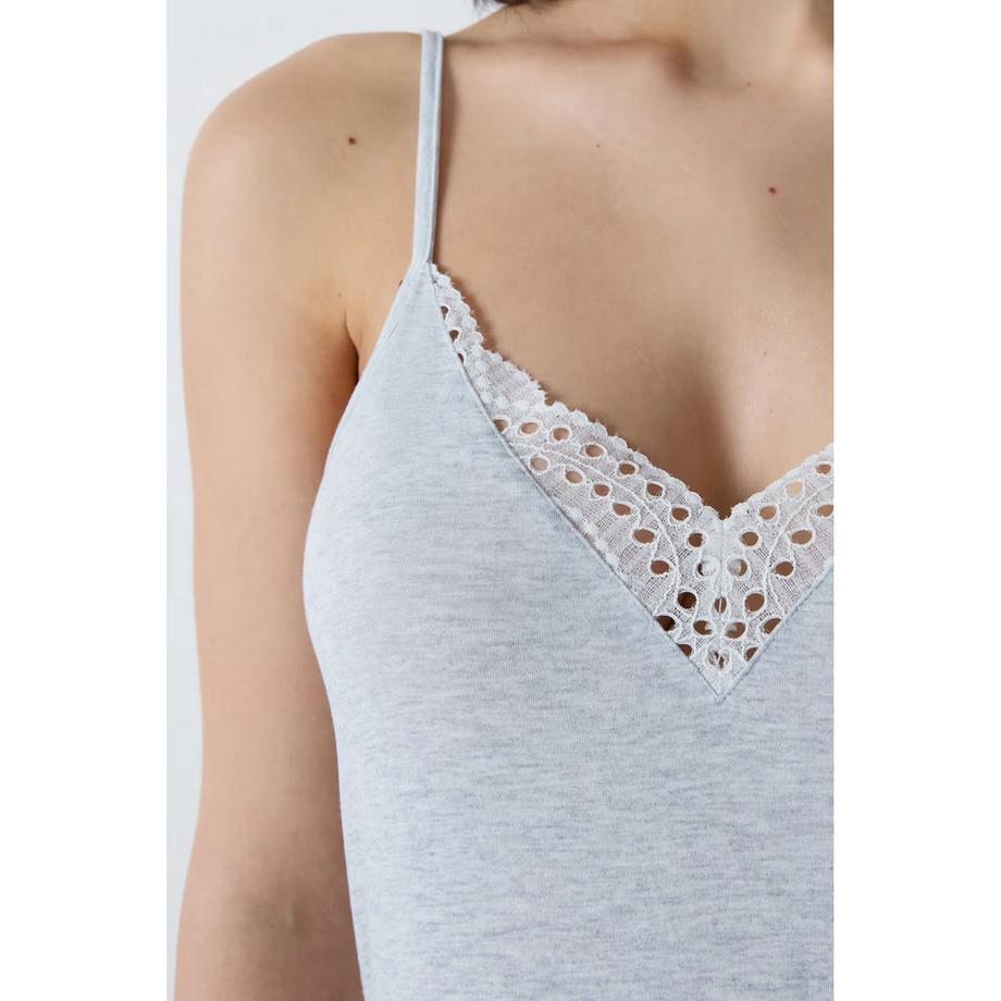 Etam Camicia da notte con dettagli in pizzo  