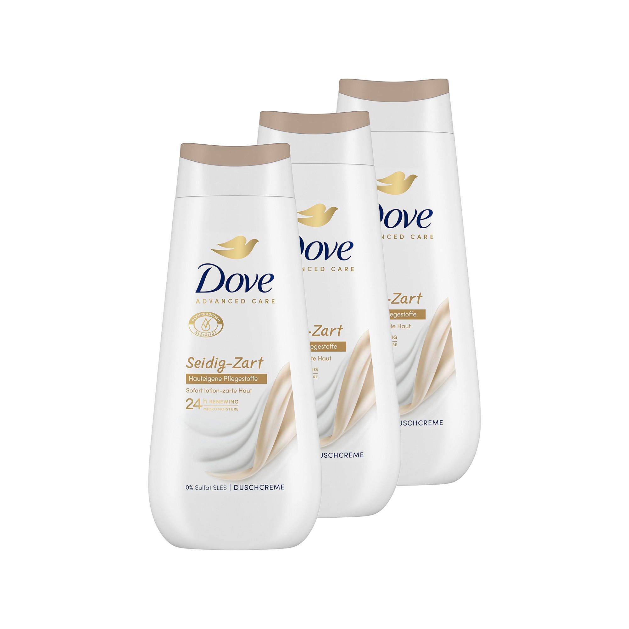 Dove Advanced Care Soyeux et tendre Crème de douche TRIO 