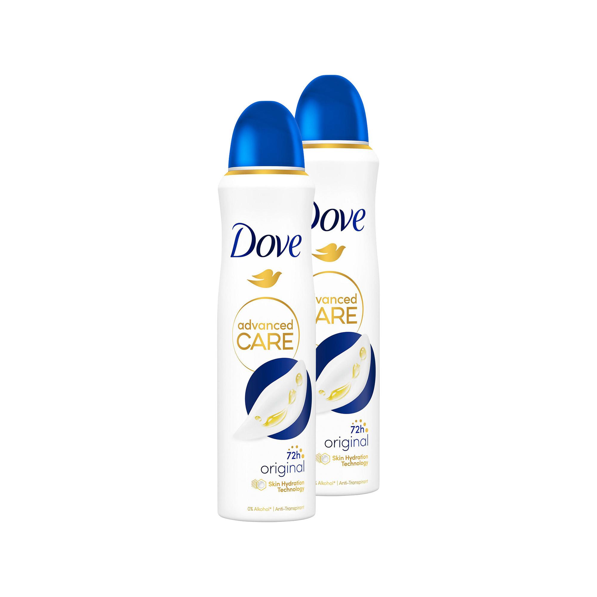 Dove Advanced Care original Anti-Transpirant Deospray DUO 