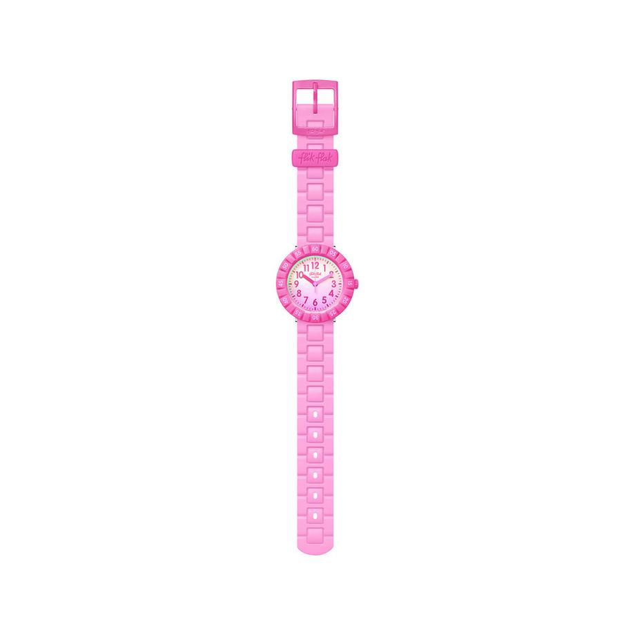flik-flak PINK SPLASH Horloge analogique 