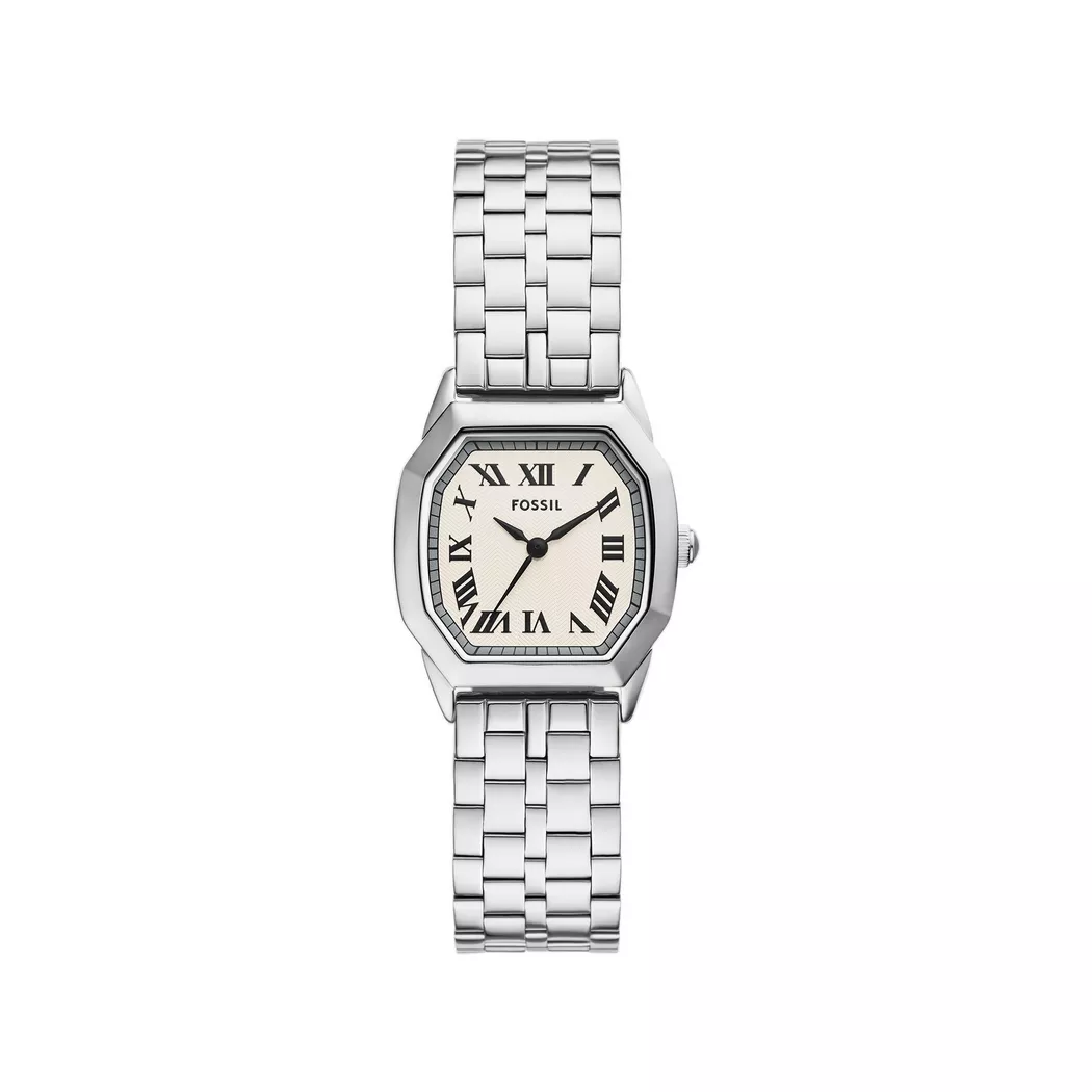 Fossil - Analoguhr, Harlow, 27mm, Silber