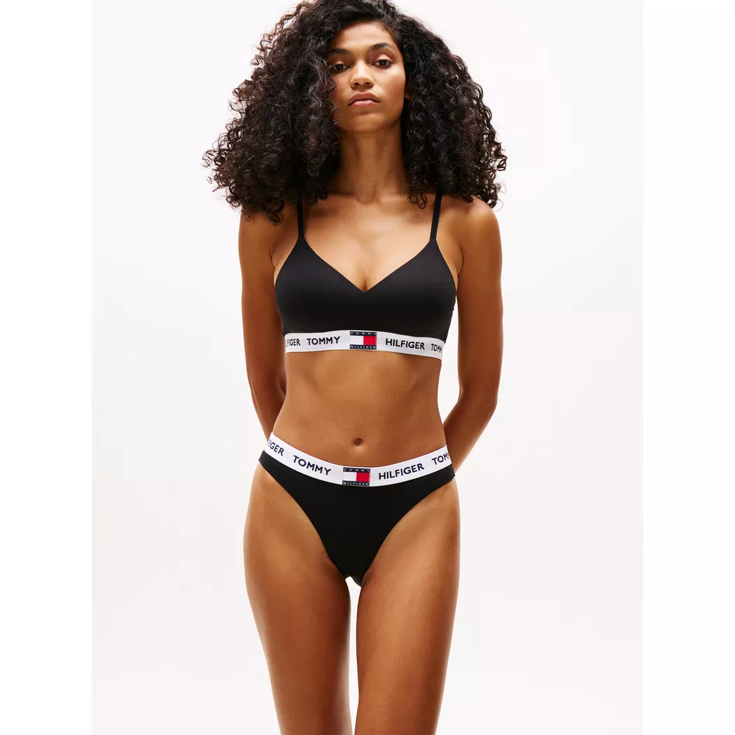 Tommy Hilfiger - Bralette, für Damen, Black, Größe L