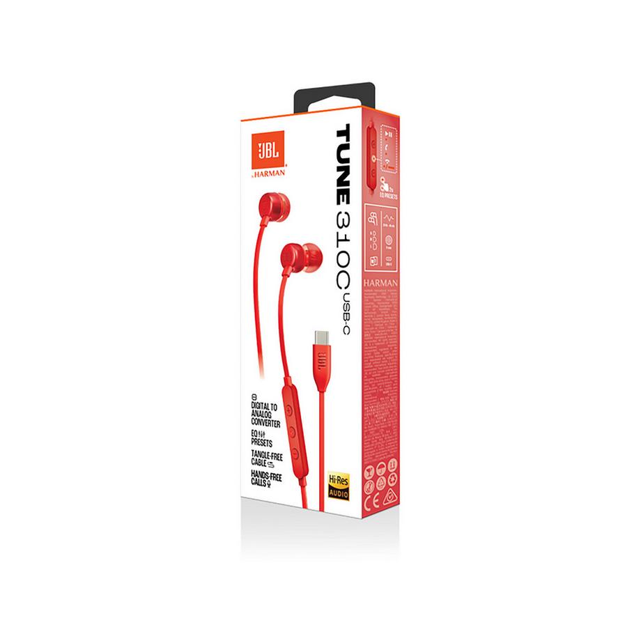 JBL JBL TUNE 310C USB-C  Casque d'écoute Ecouteurs in-ear 