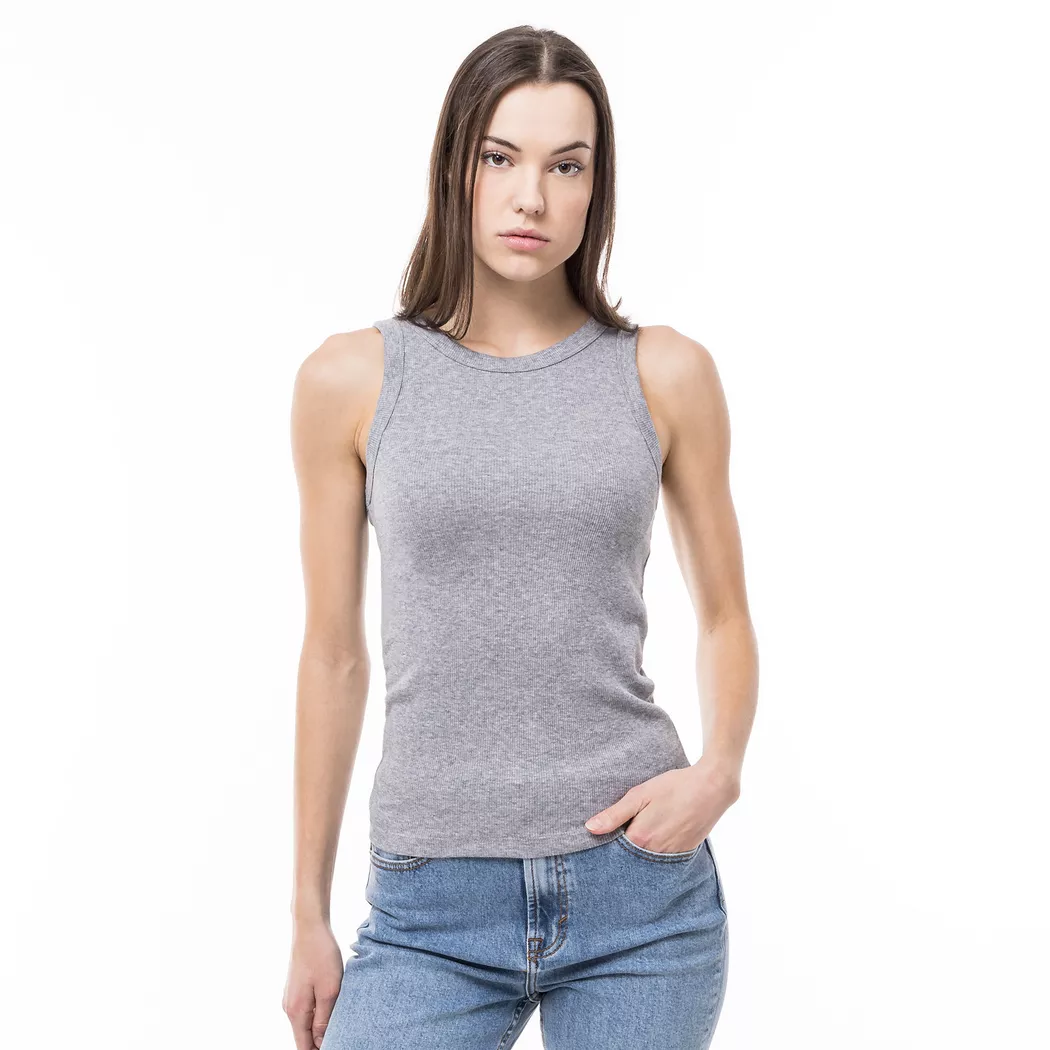 Manor Woman - Top, ärmellos, für Damen, Hellgrau, Größe XS