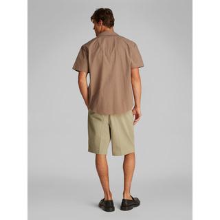 Calvin Klein Jeans Camicia Popeline Cotone Maniche Corte  