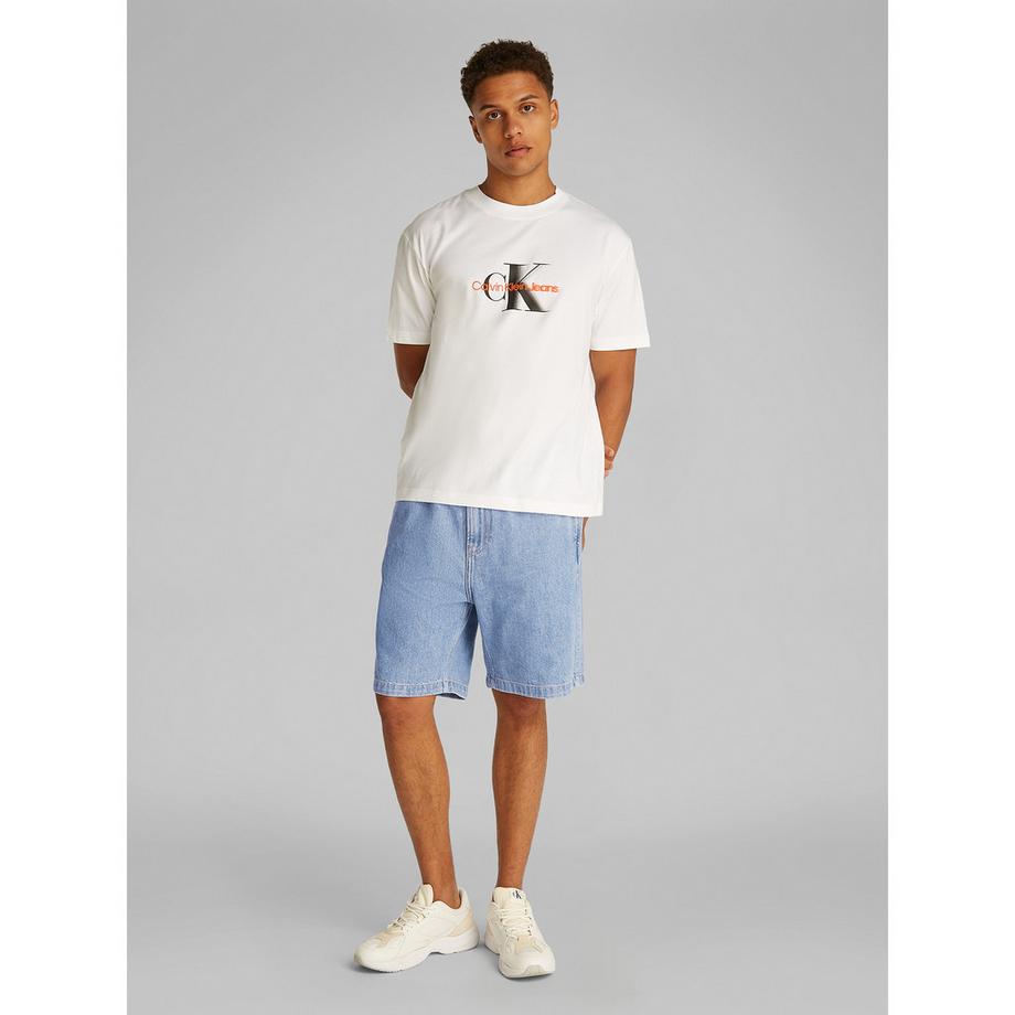 Calvin Klein Jeans Pull On Relaxed Denim Shorts Regular Fit  