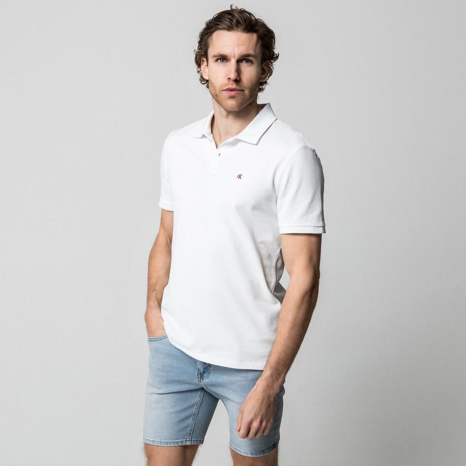 Calvin Klein Jeans SS Casual Pique Classic Polo Kurzarm  