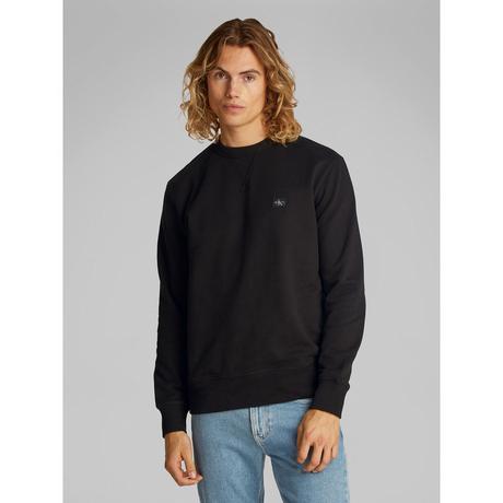 Calvin Klein Jeans WOVEN LABEL CREW NECK Sweat-shirt 