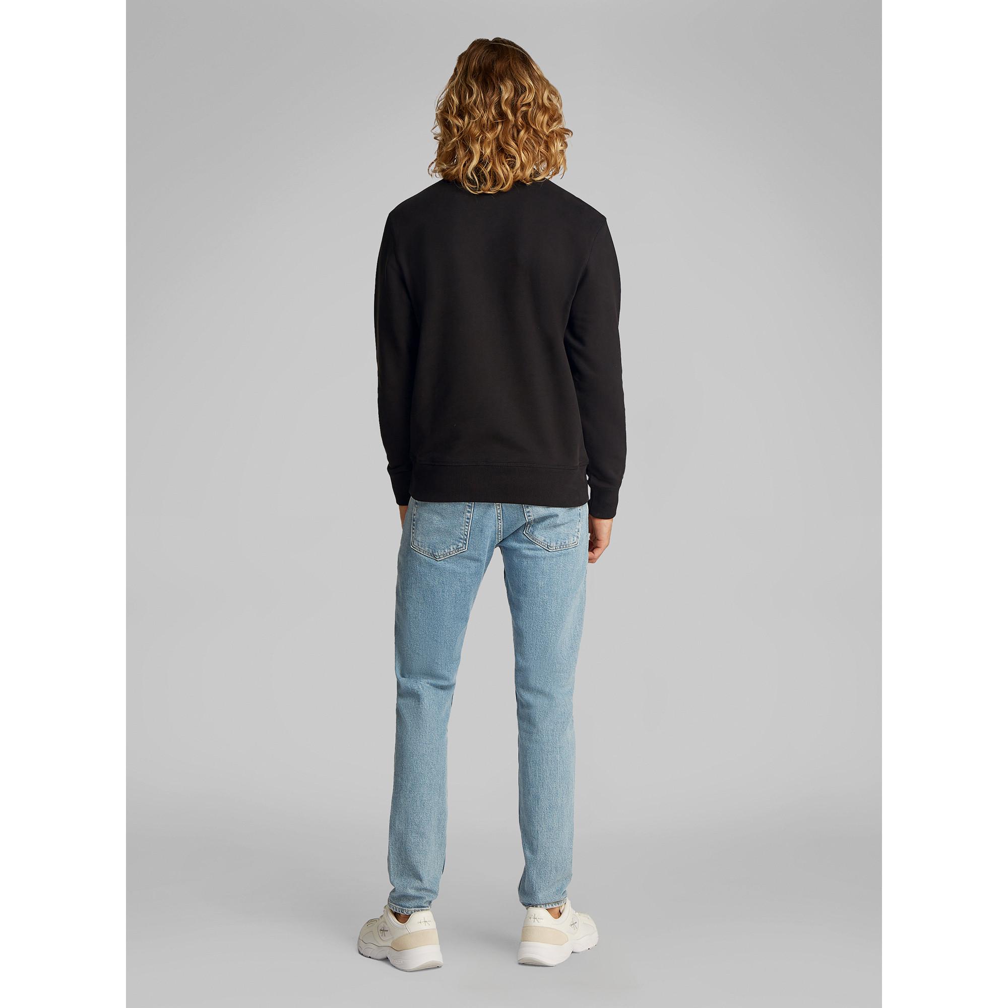 Calvin Klein Jeans WOVEN LABEL CREW NECK Sweat-shirt 