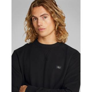 Calvin Klein Jeans WOVEN LABEL CREW NECK Sweat-shirt 