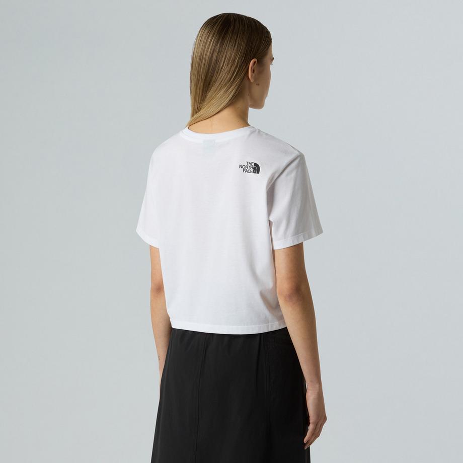 THE NORTH FACE W Simple Dome Cropped Slim Tee T-shirt 