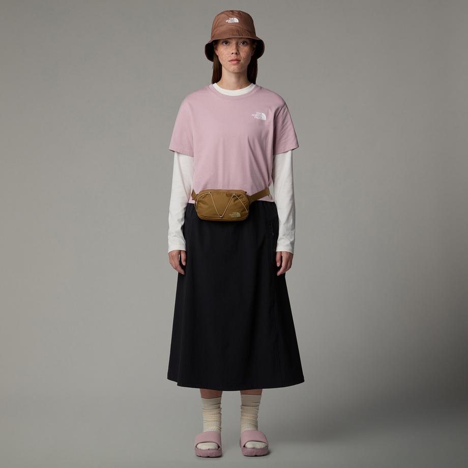 THE NORTH FACE W Simple Dome Cropped Slim Tee T-shirt 