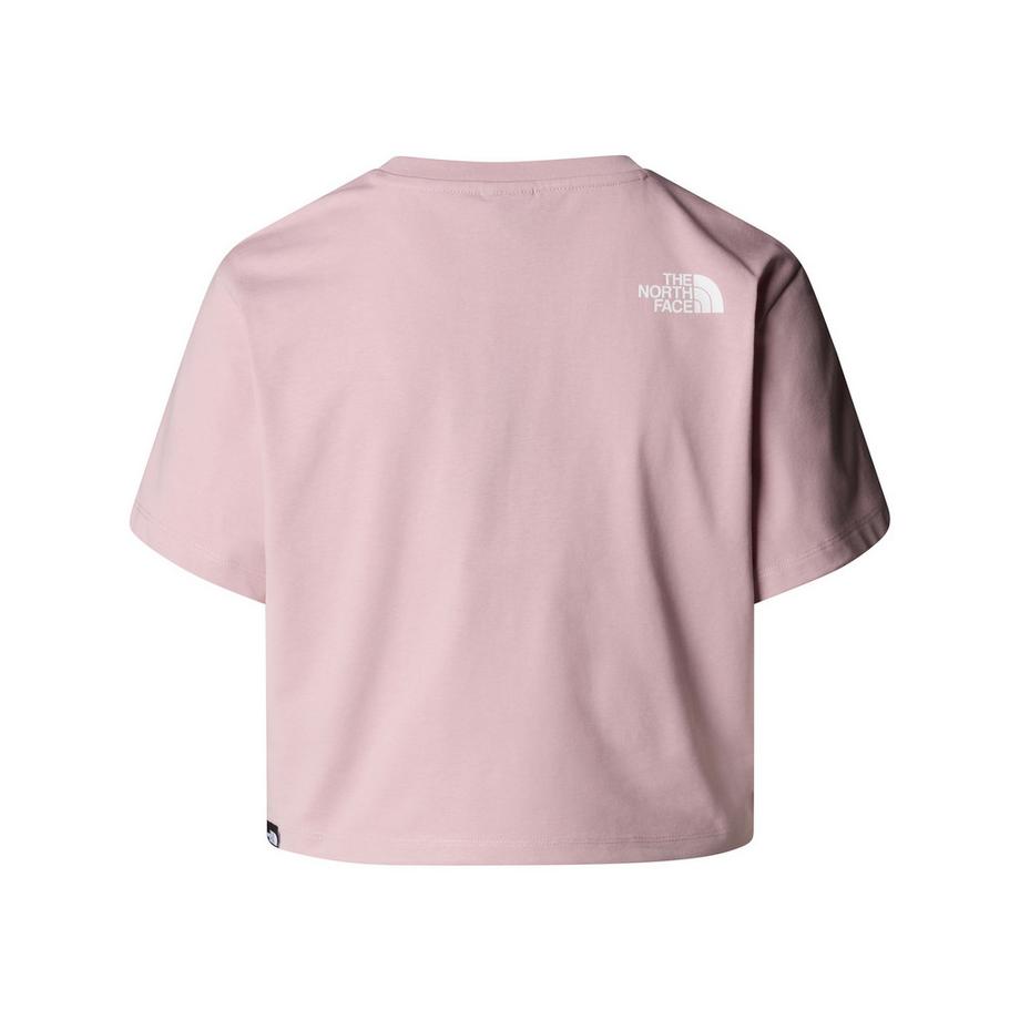 THE NORTH FACE W Simple Dome Cropped Slim Tee T-shirt 