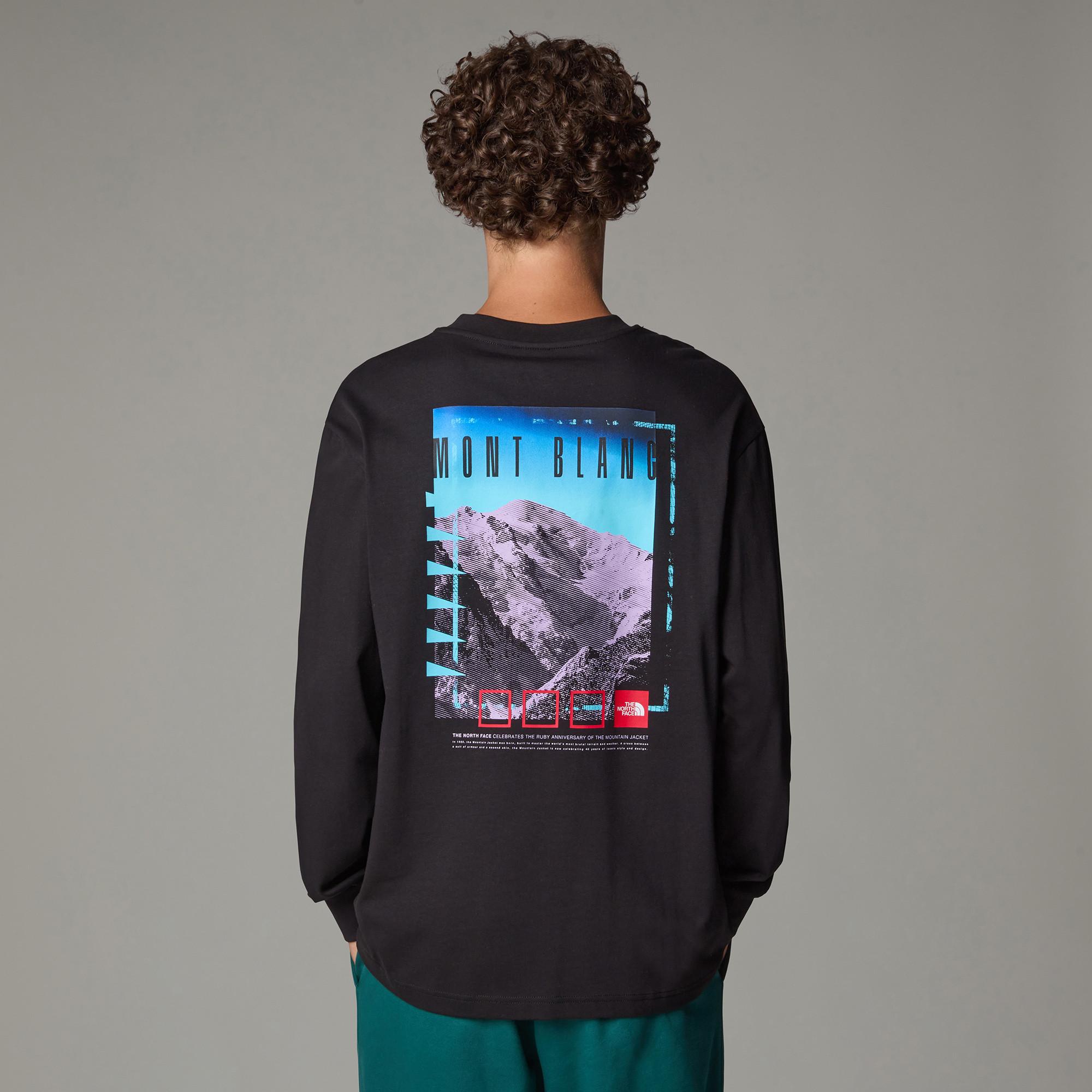 THE NORTH FACE U Axys Oversized L/S Tee Sweatshirt 