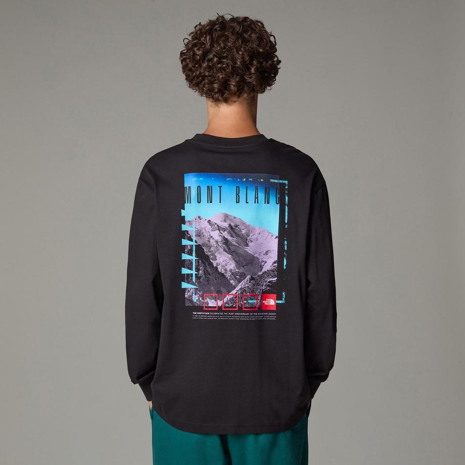 THE NORTH FACE U Axys Oversized L/S Tee Sweatshirt 