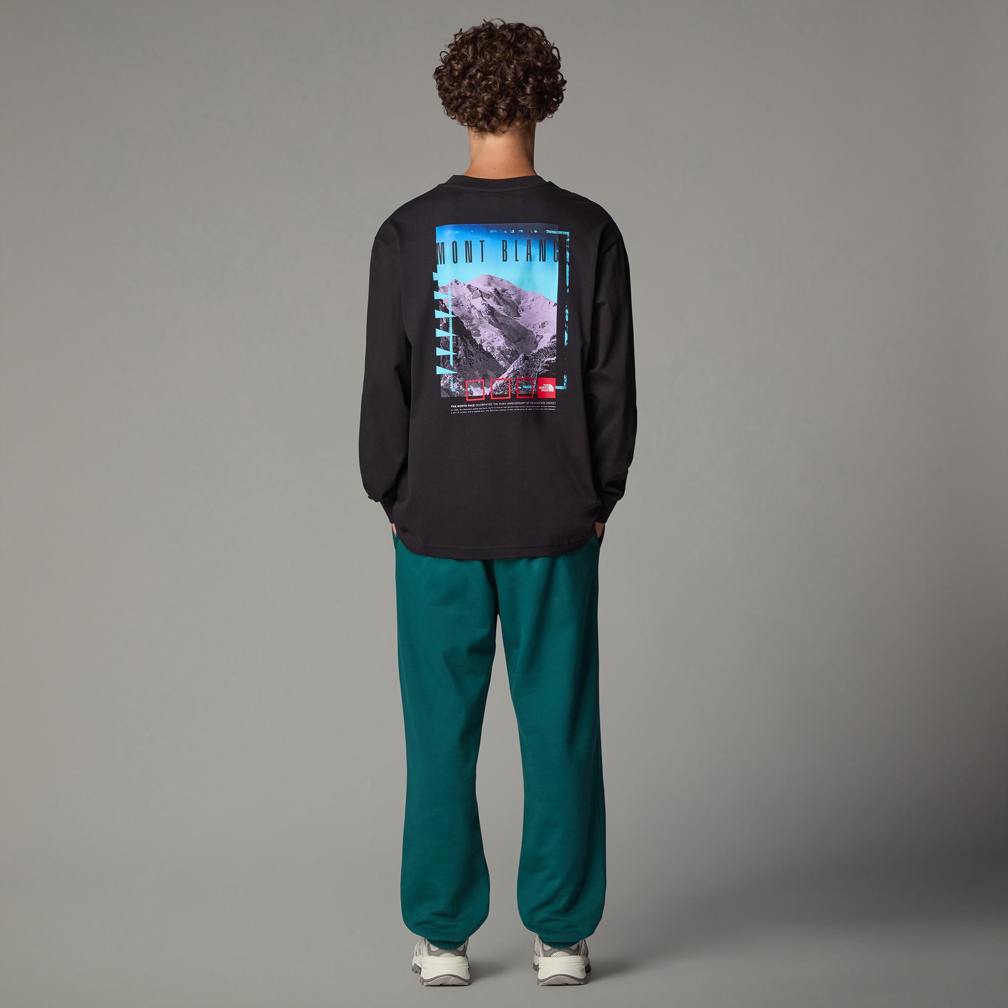 THE NORTH FACE U Axys Oversized L/S Tee Sweatshirt 