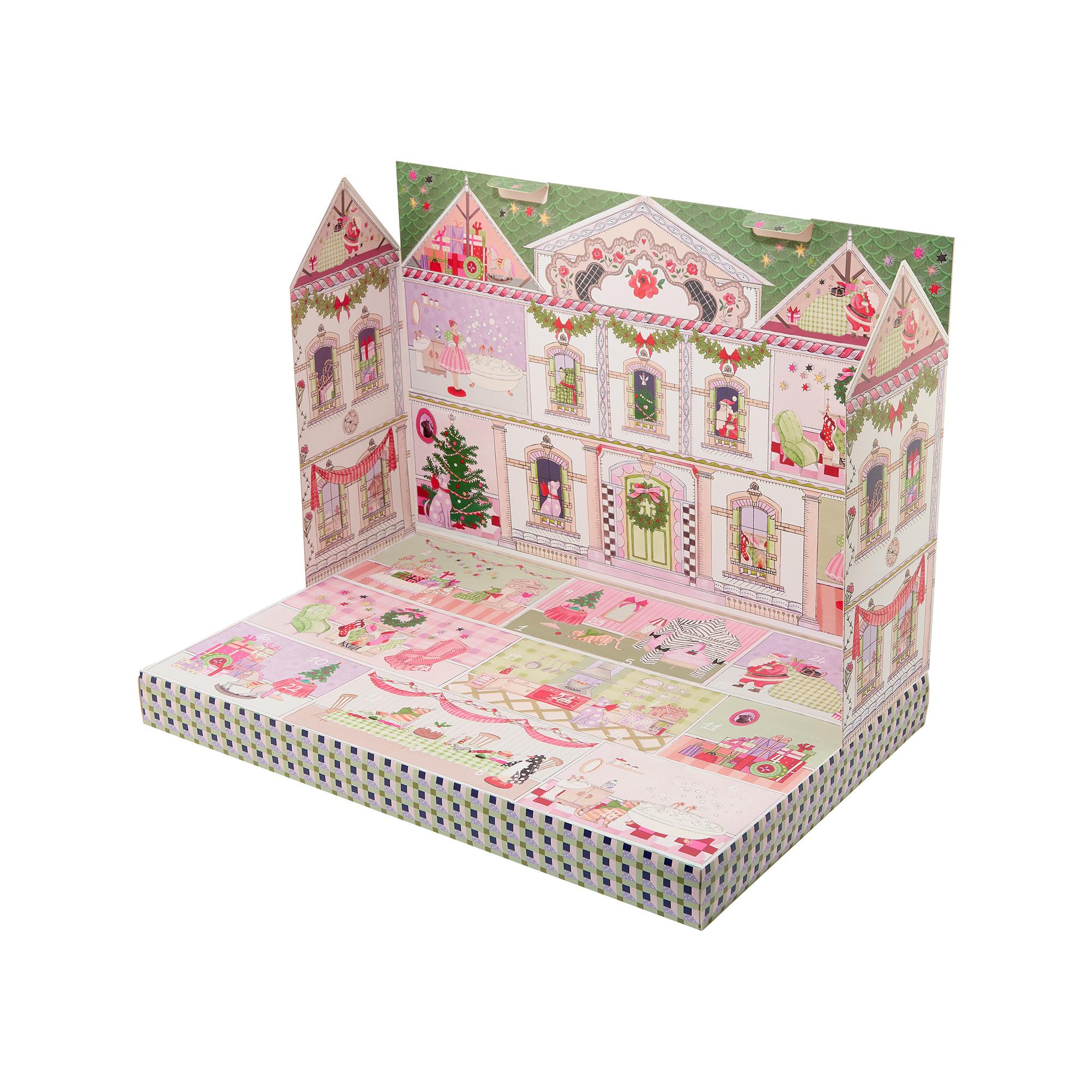 Cath Kidston C. Kid Beauty Advent Calendar Calendario dell'Avvento con 24 prodotti per il bagno e la cura del corpo 