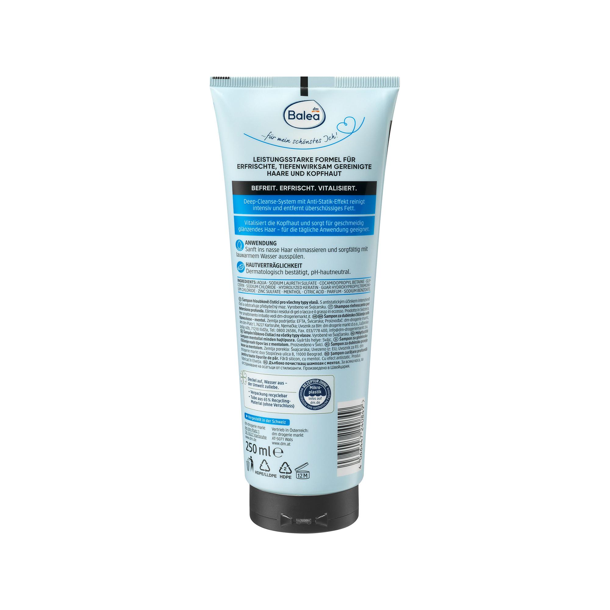 Balea  Shampoo detergente profondo 