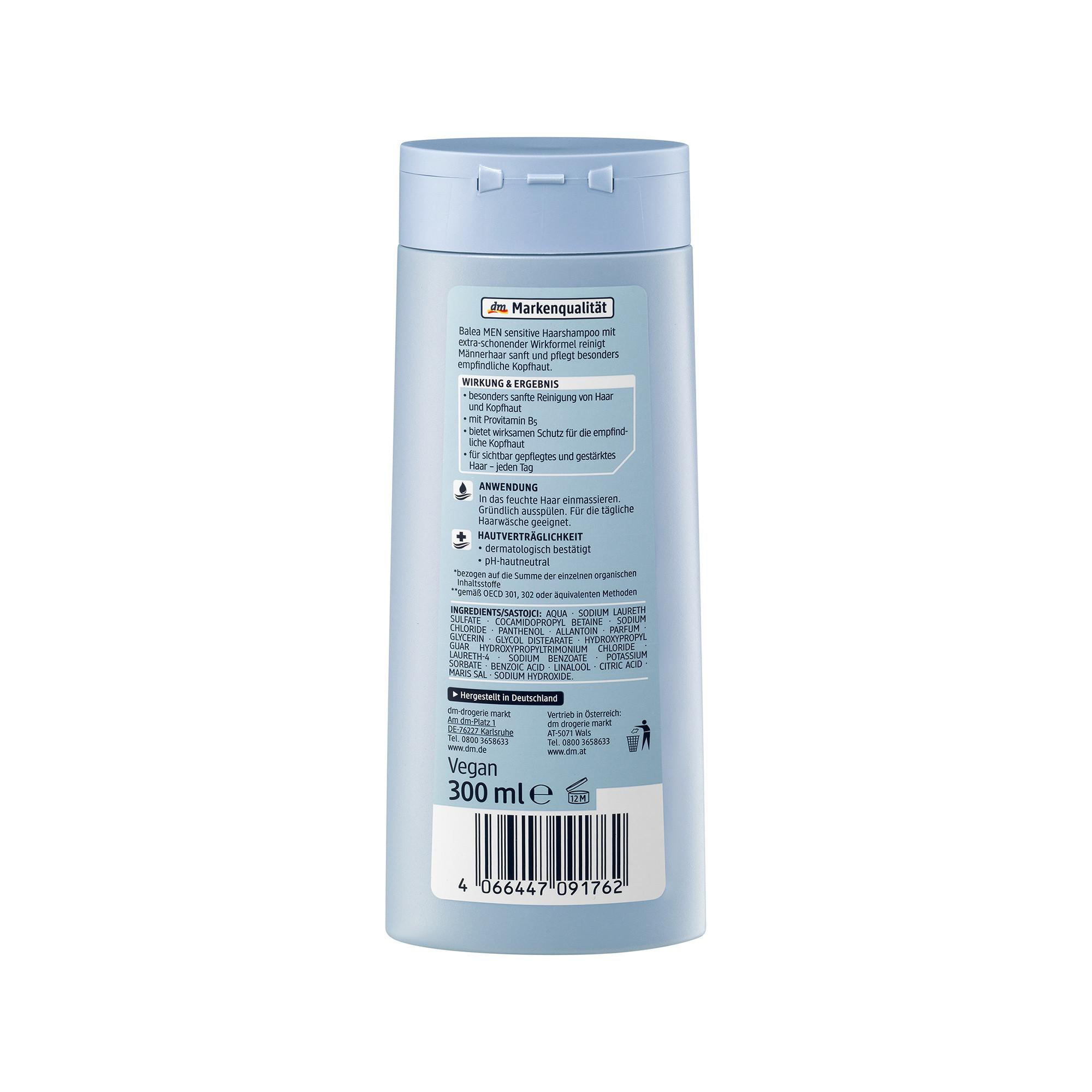 Balea  Shampoo Sensitive MEN 