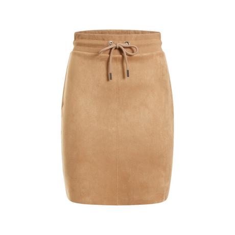 GUESS Minigonna Effetto Velluto Coulisse  